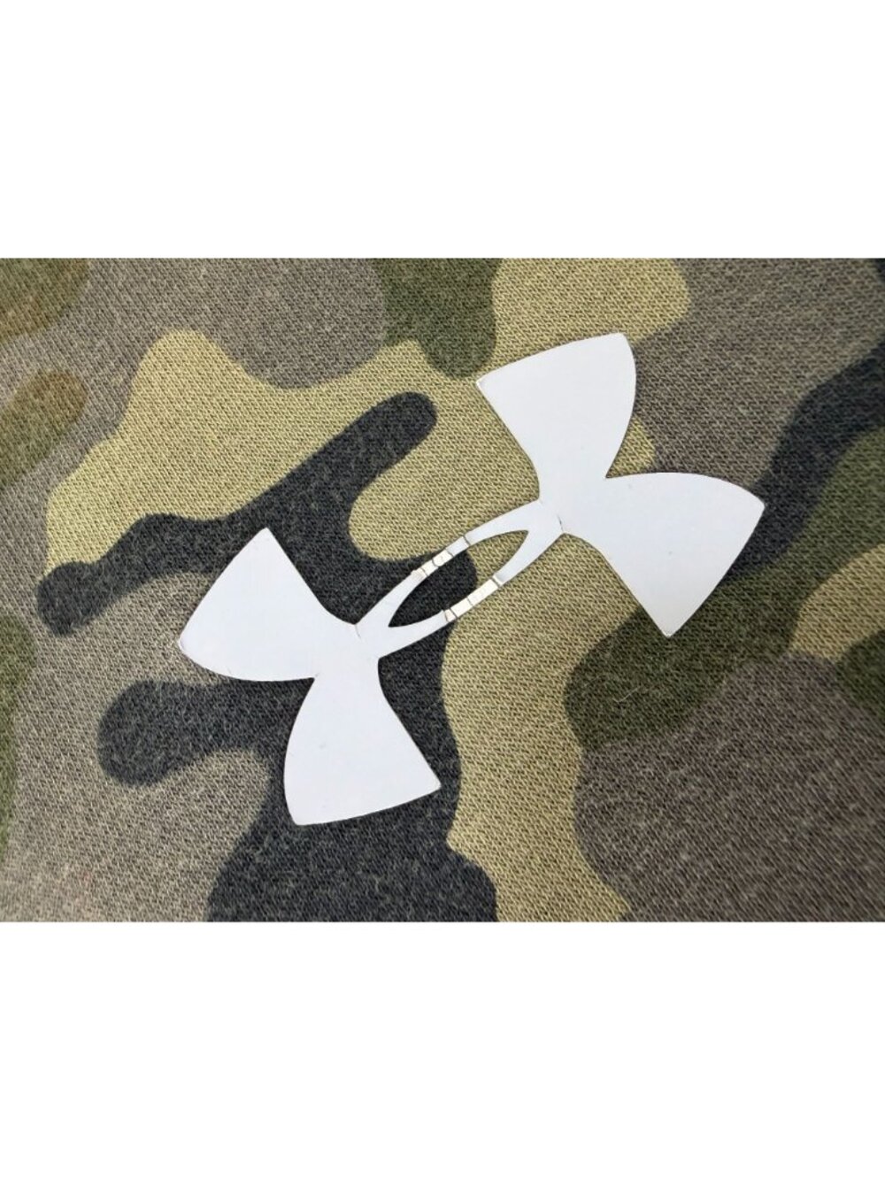 Under Armour Hoodie Sweatshirt Pullover Mens M Fleece Camouflage Military Camo - Picture 5 of 8